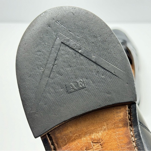 Allen Edmonds Black Leather Men's Dress Shoes - Picture 5 of 16